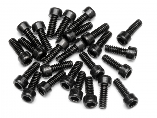 HPI Z340 - Cap Head Screw 4-40x8mm (Hex Socket / 25pcs) (Cup Racer, Baja)
