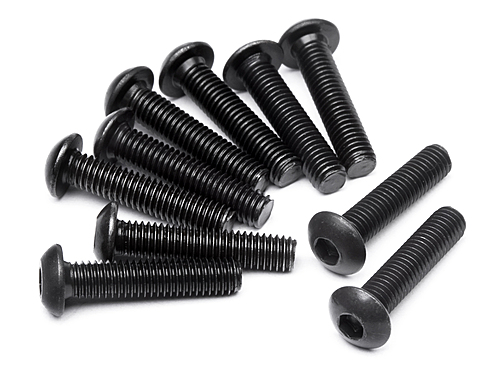 HPI 100559 - B. Head Screw M3x14mm (10pcs) (R10, Vorza, Apace, Blitz, WR8, R10, D812, D8, D8T)