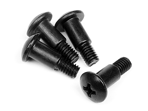 HPI Z391 - Step Screw M4x10mm, 4pcs (Brama 10B)