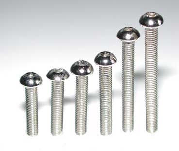 Take Off TS932 - Button Soket Screw Hard Steel Series M3 x 30 ( 6pcs )