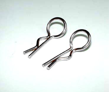 Take Off TS403SI  - Body Lock Up Clips Super Light Weight Series ( Silver ) R/2p, L/2p 