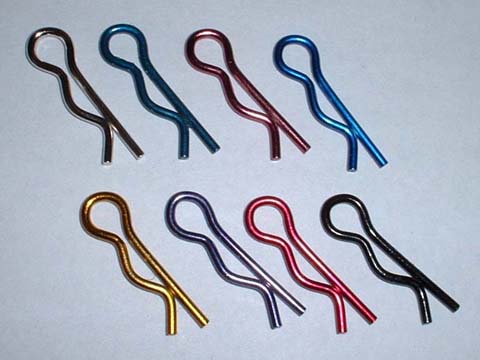 Take Off TS401SI  - Body Lock Up Clips Hard Steel Series ( Silver ) 10pcs