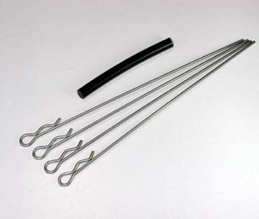 Take Off TT-202  - 64MAX Long Under-Body Clips With Silicone Tube ( 4ps )