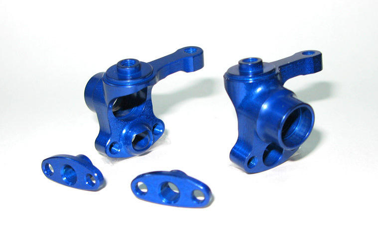 Jet Racing GA-06B - 7075 Knuckle Arm Blue (ABC Gambado)