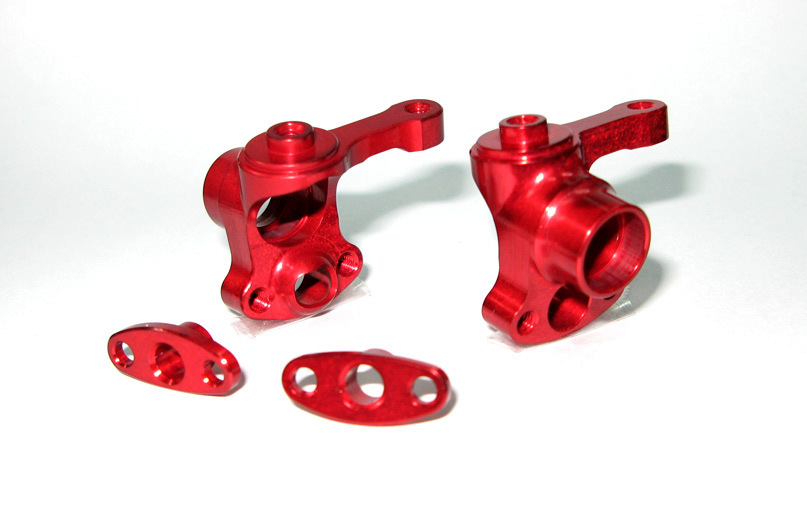 Jet Racing GA-06R - 7075 Knuckle Arm Red (ABC Gambado)