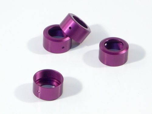 HPI A787 - Shock Cap 12mm (Purple Anodized) (Pro, Pro2, Mini Pro, Nitro Racer, Pro4)