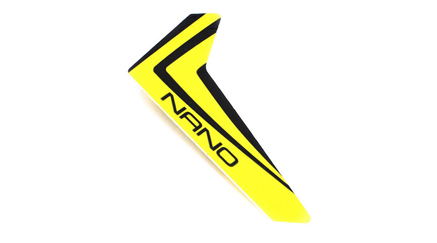 Blade BLH3320 - Yellow Vertical Fin with decal (Nano CP X)