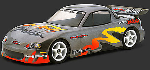 HPI 7205 - Mazda MX-5 Miata Clear Mini Body (Wheelbase: 225mm)