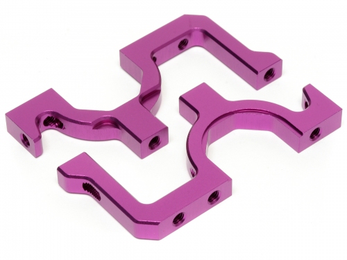 Hot Bodies 61312 - Rear Bulkhead Set Purple (Cyclone)
