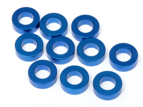 Hot Bodies 61366 - Alm. Washer 3x6x2.0mm Blue 10pcs