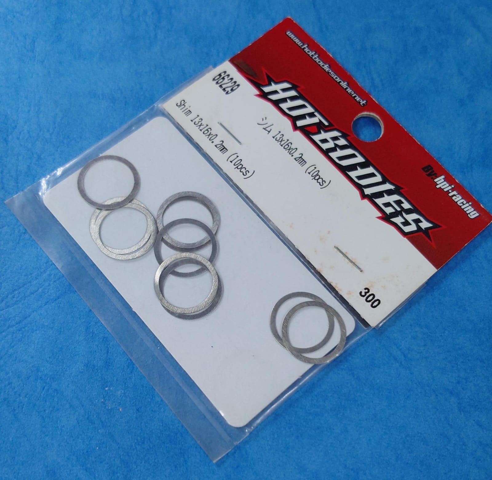 Hot Bodies 66229 - Shim 13x16x0.2mm (10pcs)