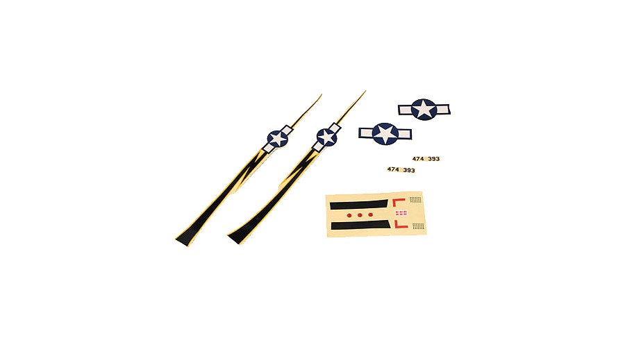 ParkZone PKZ3602 - Decal Sheet (Micro Mustang P-51)