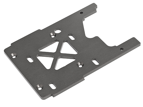 HPI 86080 - Engine Plate 3.0mm (Gray) (Savage XL 5.9 RTR)