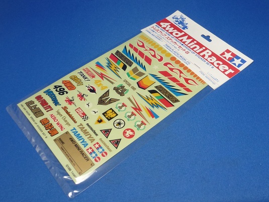 Tamiya 15019 - Dress-Up Sticker Set B (Tamiya Mini 4wd)