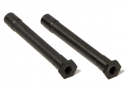HPI 86090 - Steering Crank Post 6x49mm Black 2pcs (Savage X, Savage Octane)
