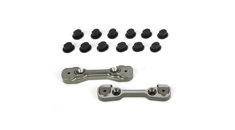 Losi LOSB4112 - Adjustable Front Hinge Pin Holder Set (TEN)