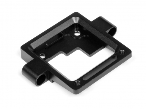 Hot Bodies 61459 - Front  Suspension Mount (Aluminum / Black) (Cyclone D4)