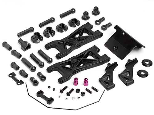 Hot Bodies 61588 - Front Sway Bar Complete Set (Cyclone D4)