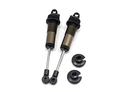 HPI 100884 - Aluminum Threaded Shock Set (84-91mm / Black / 2pcs) (Cyber 10B)