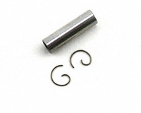 Traxxas 5291 - Wrist Pin, Wrist Pin Clips ((TRX 3.3)