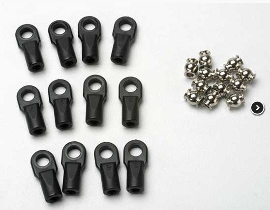 Traxxas 5347 - Rod Ends with Hollow Balls (Revo)