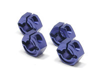 Square SKV-13 -Alum Hex Wheel Hub, 4pcs (Kyosho V1 RRR, EVO) 