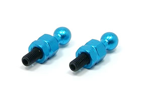 Square SMF-11TB - Alum Pillow Ball Blue (Tamiya M03 Front Knuckle)