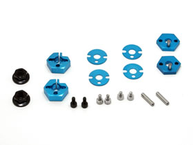 Square TGE-12 - Alum Hex Wheel Hub, Multi Thickness