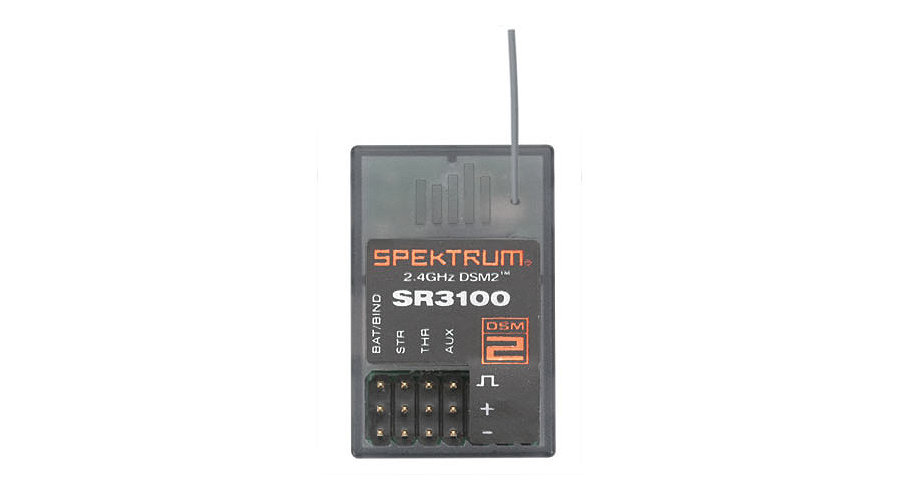 Spektrum SPMSR3100 - DSM 2 3-channel Surface Receiver 