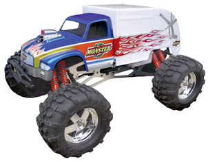 Parma 1223 - Monster Trash Truck, Clear Body