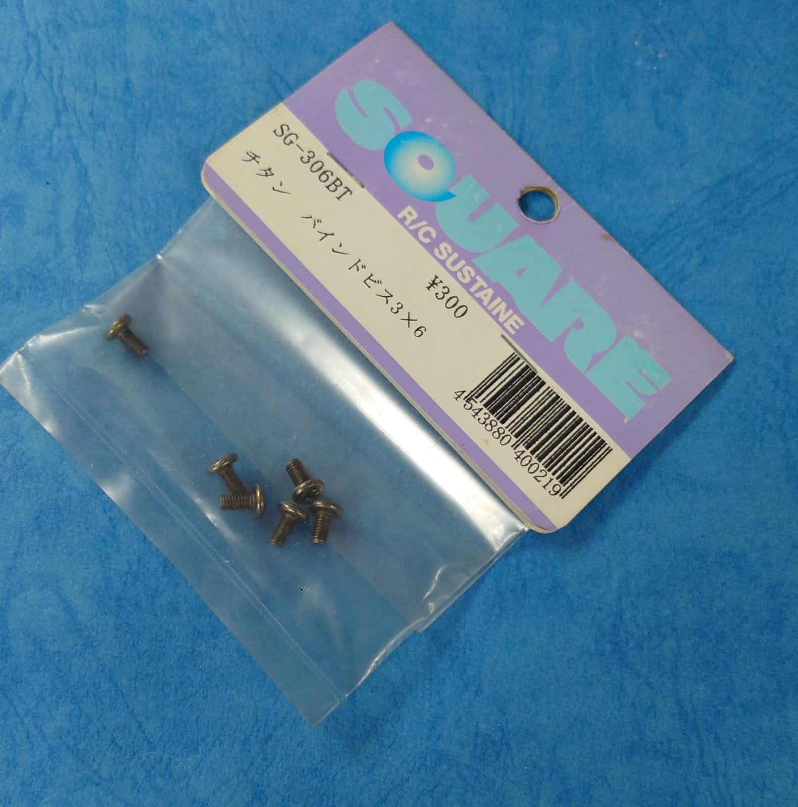 Square SG-306BT - Titanium Phillips Binder Head Screw M3x6, 6pcs