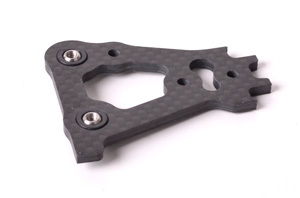 Schumacher U4359 - Graphite Rear Wishbone 3° Right (Mi5)