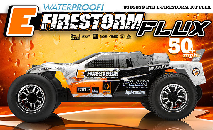 HPI 105879 - E-Firestorm 10T Flux 2.4G RTR 