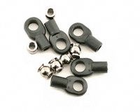 Traxxas 2742X - Short Rod Ends With Hollow Balls (6)