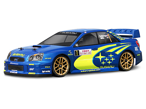 HPI 17205 - 190mm Subaru Impreza WRC 2004 Clear Body
