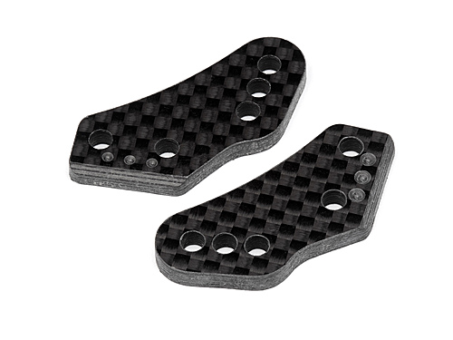 Hot Bodies 109822 - Graphite Steering Block Arm Set, Type 3 (D815, D812)