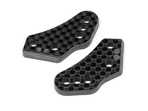 Hot Bodies 109823 - Graphite Steering Block Arm Set, Type 2 (D815, D812)