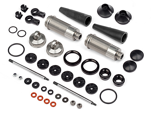 Hot Bodies 109830 - Big Bore Shock Set, 124mm (D812, D8T)