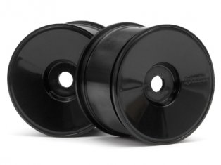 HPI 3151 - Dish Wheel, Black 83x56mm (Savage)