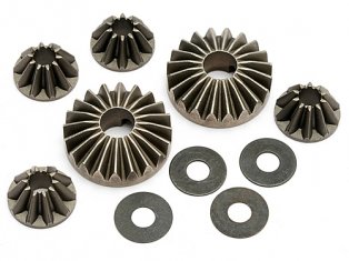 Hot Bodies HBC8101-1 (HPI 101142) - Hard Differential Gear Set (Vorza, D8S, Apache,Trophy)
