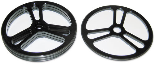 Jet Racing T-27BK - Set-Up Wheels Black 4pcs (1:8 Buggy & Truggy)