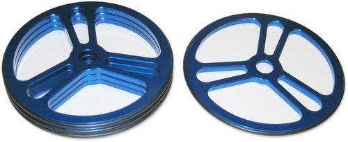 Jet Racing T-27B - Set-Up Wheels Blue 4pcs (1:8 Buggy & Truggy)