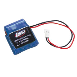 Losi LOSB0878 - 4.8V 220mAh NiMh (Micro High Roller.