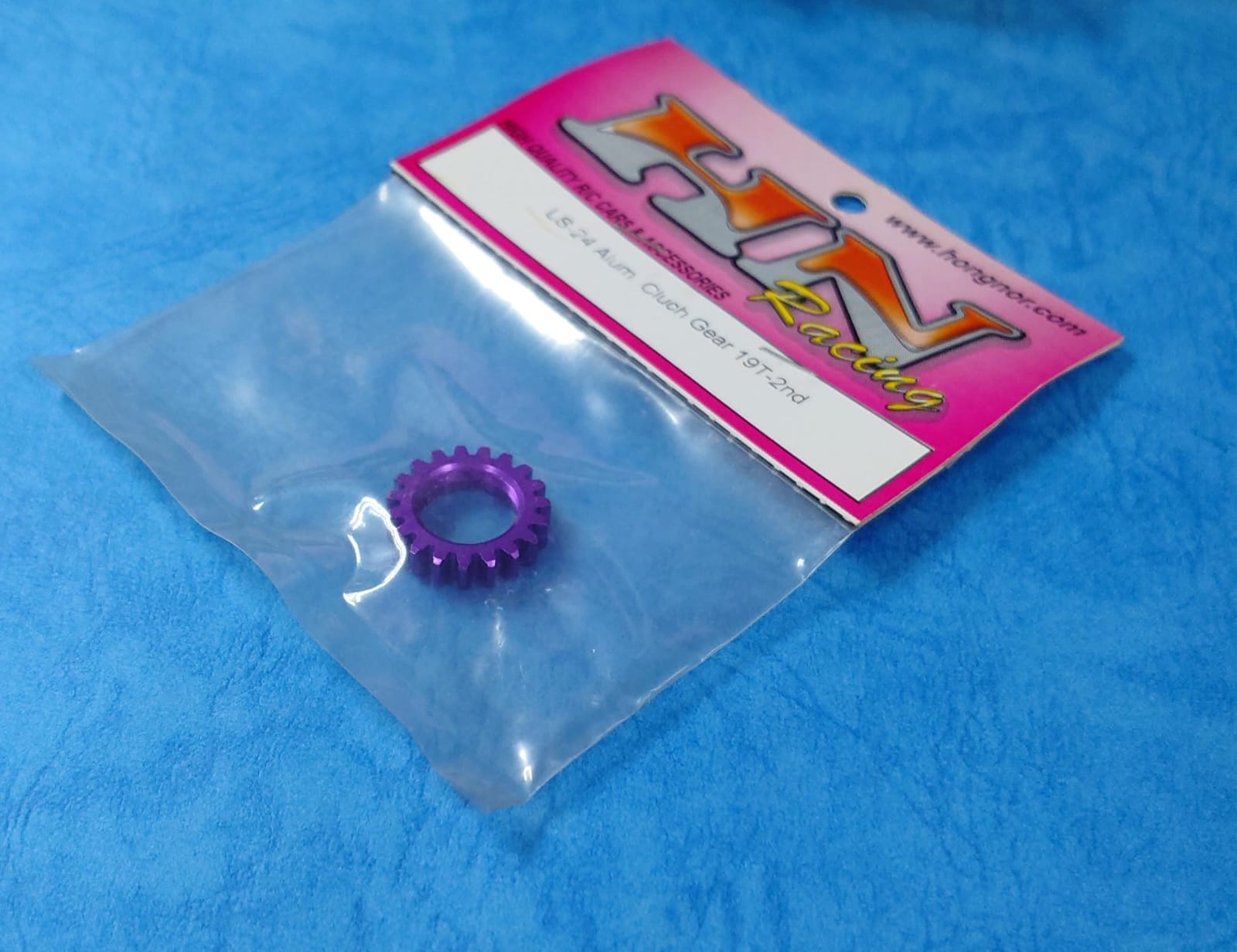 Hong Nor LS-24 - Alum Clutch Gear 19T-2nd (Purple)