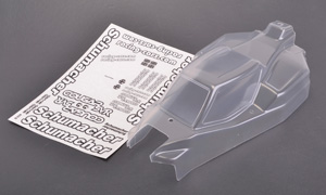 Schumacher U5111 - Bodyshell + Decal + Window Mask (Cougar SVR)