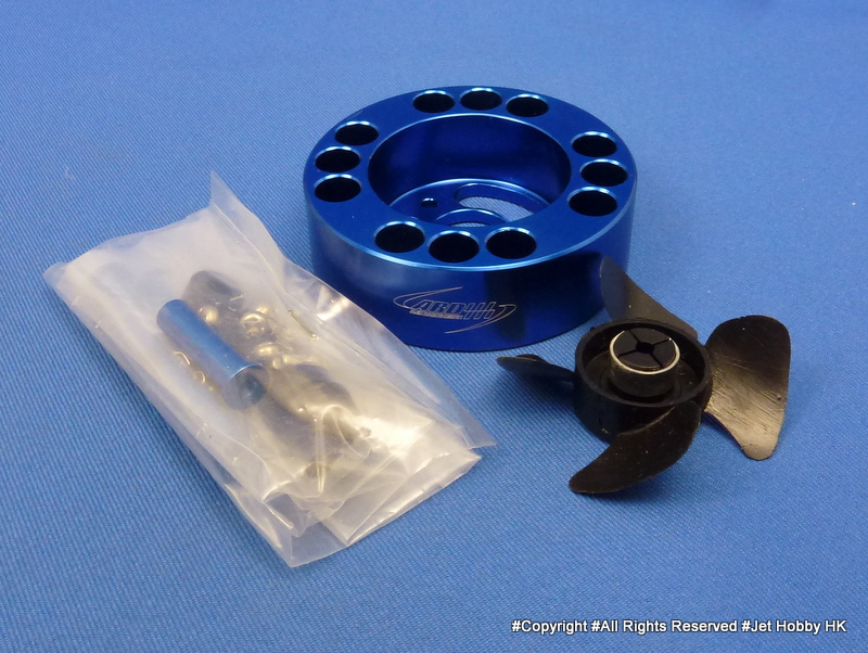 ARD FLO-MTB-B - Alum Motor Break-in Mount, Blue