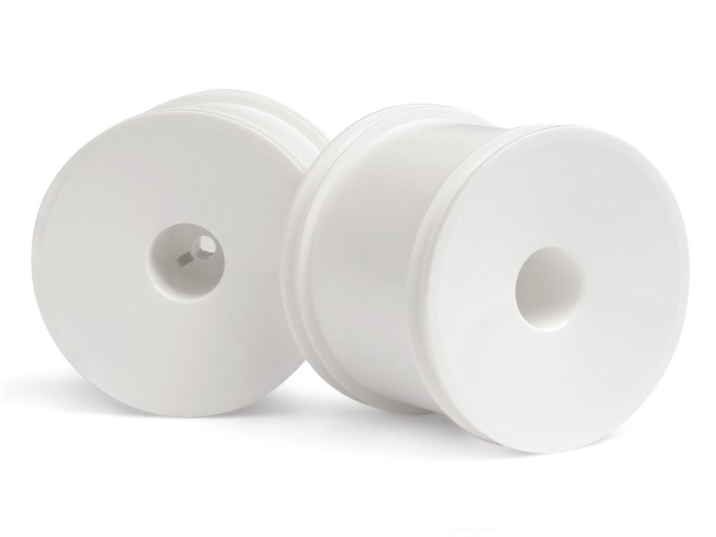 Hot Bodies 66541 - Stadium 10 Dish Wheel (White / 2pcs)