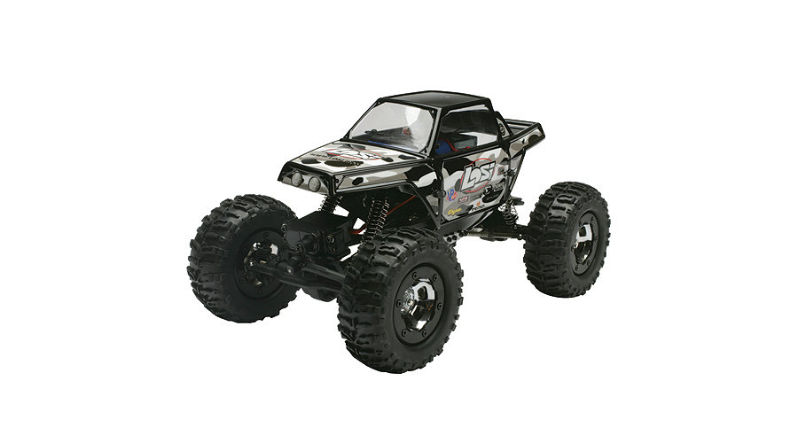 Losi LOSB0222T3 - 1/18 Mini-Rock Crawler RTR, Black
