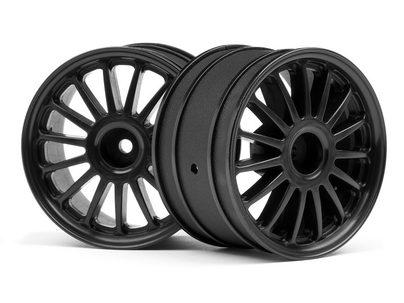 HPI 107972 - Tarmac Wheel Black 2.2-inch 57x35mm (WR8)
