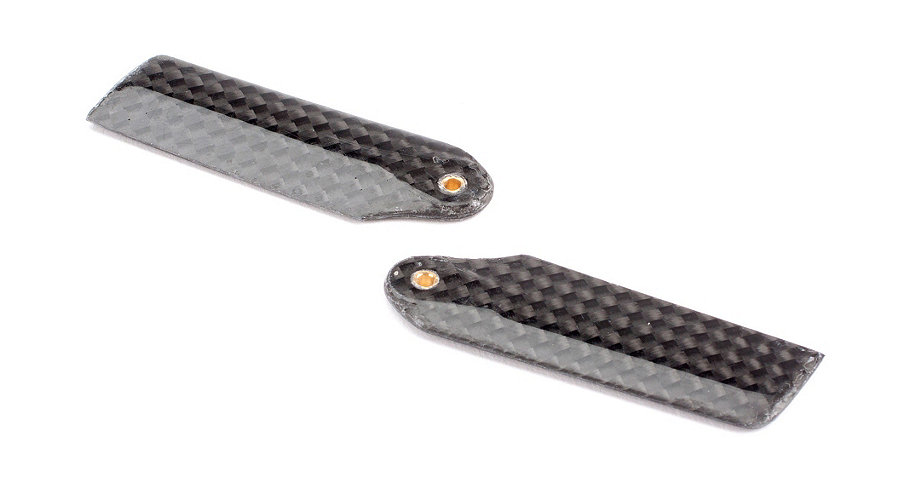 Blade BLH4537C - Tail Rotor Blade Set Carbon Fiber (300 X)